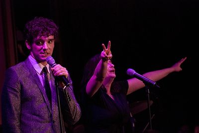Michael Urie & Rachel Dratch Photo