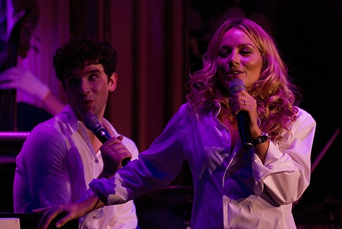 Michael Urie And Becki Newton at 