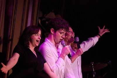 Michael Urie, Rachel Dratch And Becki Newton Photo