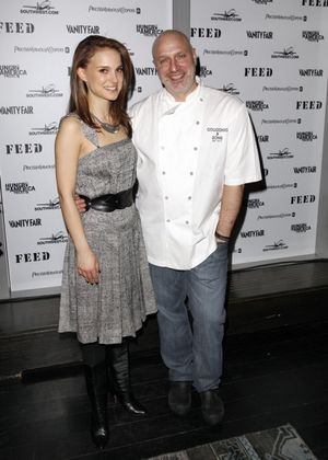 Natalie Portman & Tom Colicchio Photo