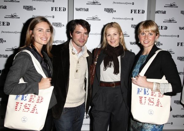 Lauren Bush, Matthew Settle, Kelly Rutherford & Ellen Gustafson  Photo