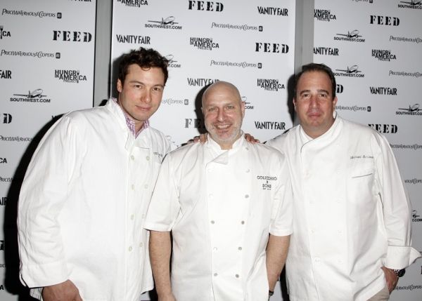 Rocco DiSpirito, Tom Colicchio & Michael Schlow Photo