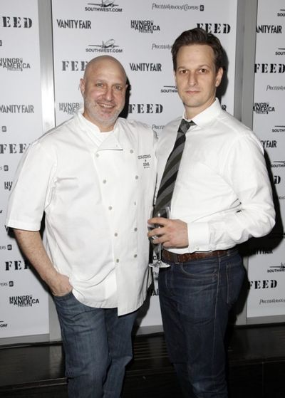 Tom Colicchio & Josh Charles  Photo