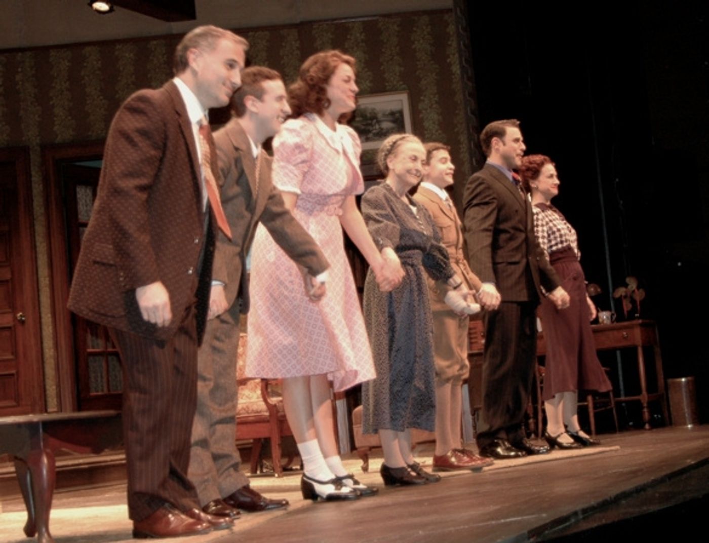 Photo Coverage: LOST IN YONKERS Opens at Paper Mill Playhouse  Image