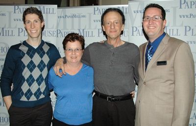 Shayne Miller (Director of Press and Public Relations) and his family Chris Miller, L Photo