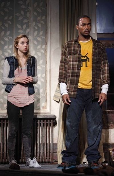 Zoe Kazan and Anthony Mackie Photo