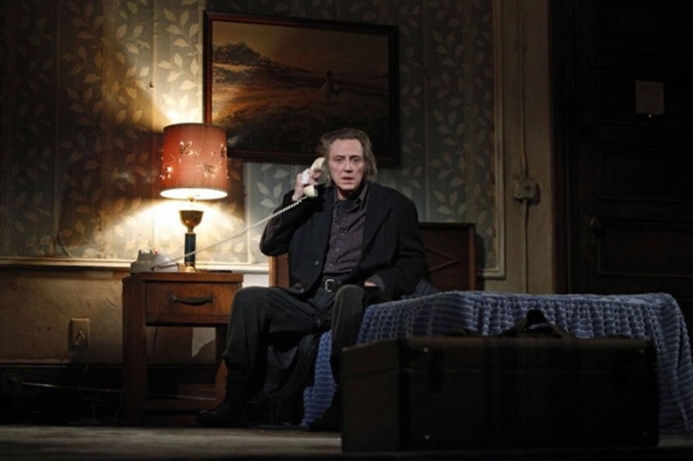 Photo Flash: Christopher Walken, Sam Rockwell, Anthony Mackie & Zoe Kazan in A BEHANDING IN SPOKANE  Image