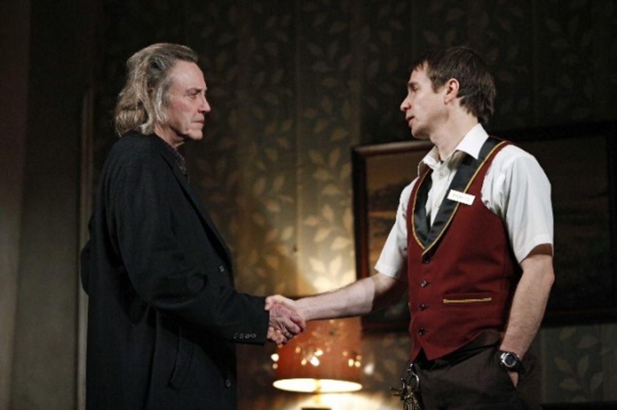 Christopher Walken and Sam Rockwell at 