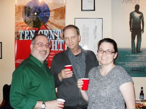 Richard Shavzin with Will Cooper and Dana Lynn Fornby Photo