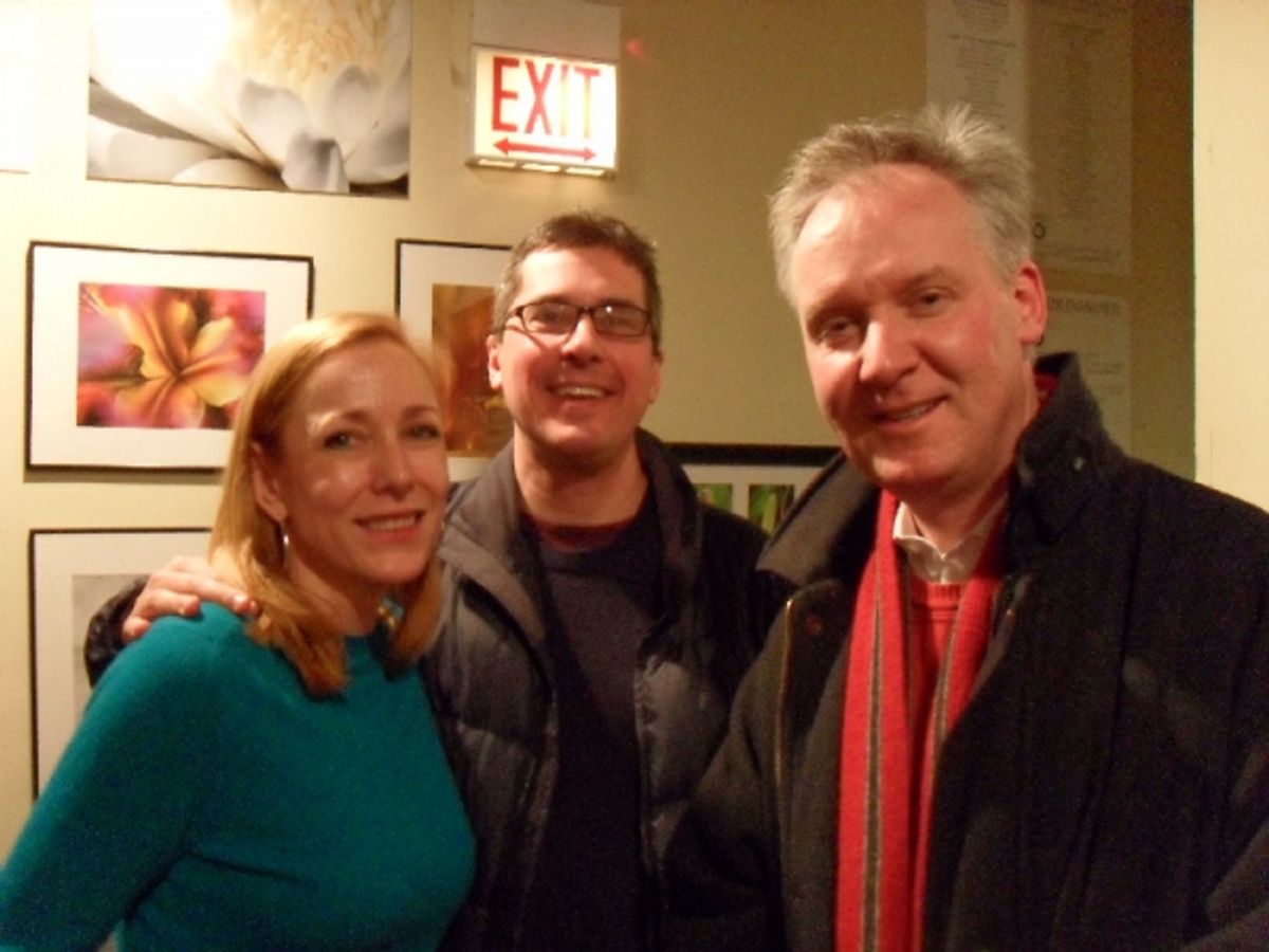 Cynthia Frahm, Mark Young and Steve Peterson at 