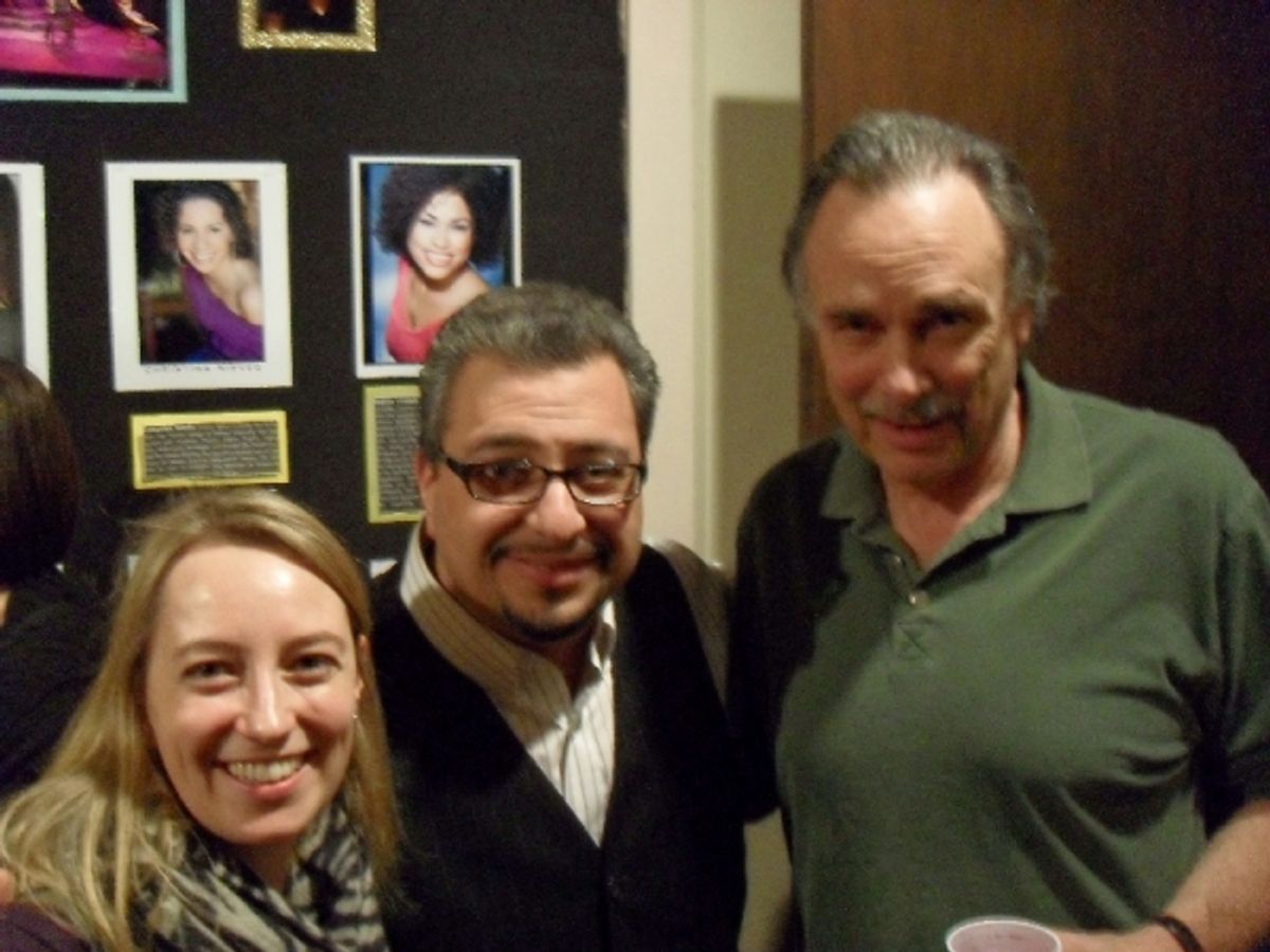 Nancy Ewing,  Richard Perez and Arthur Kopit at 