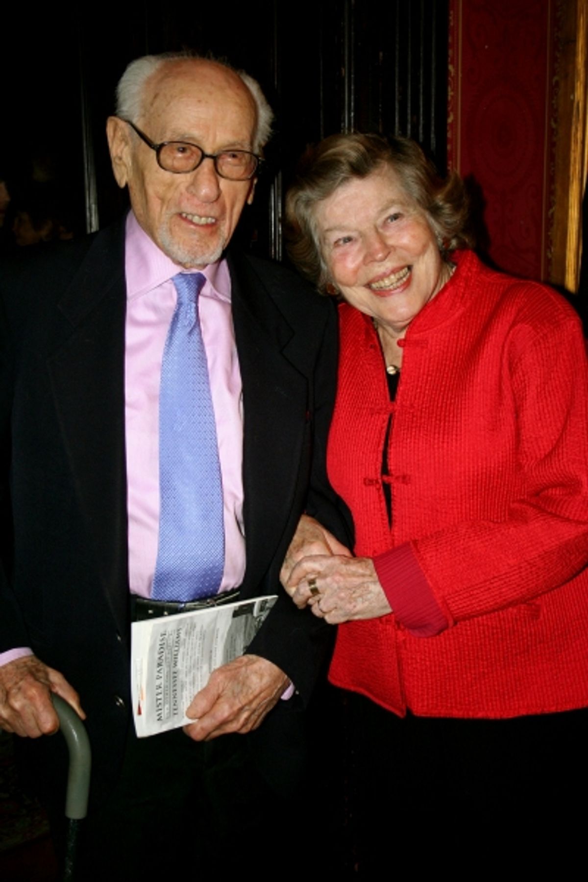 Eli Wallach and Anne Jackson at 
