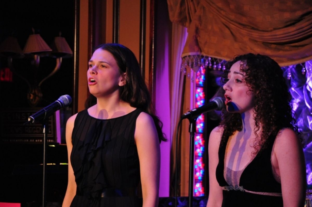Sutton Foster with Megan McGinnis at 