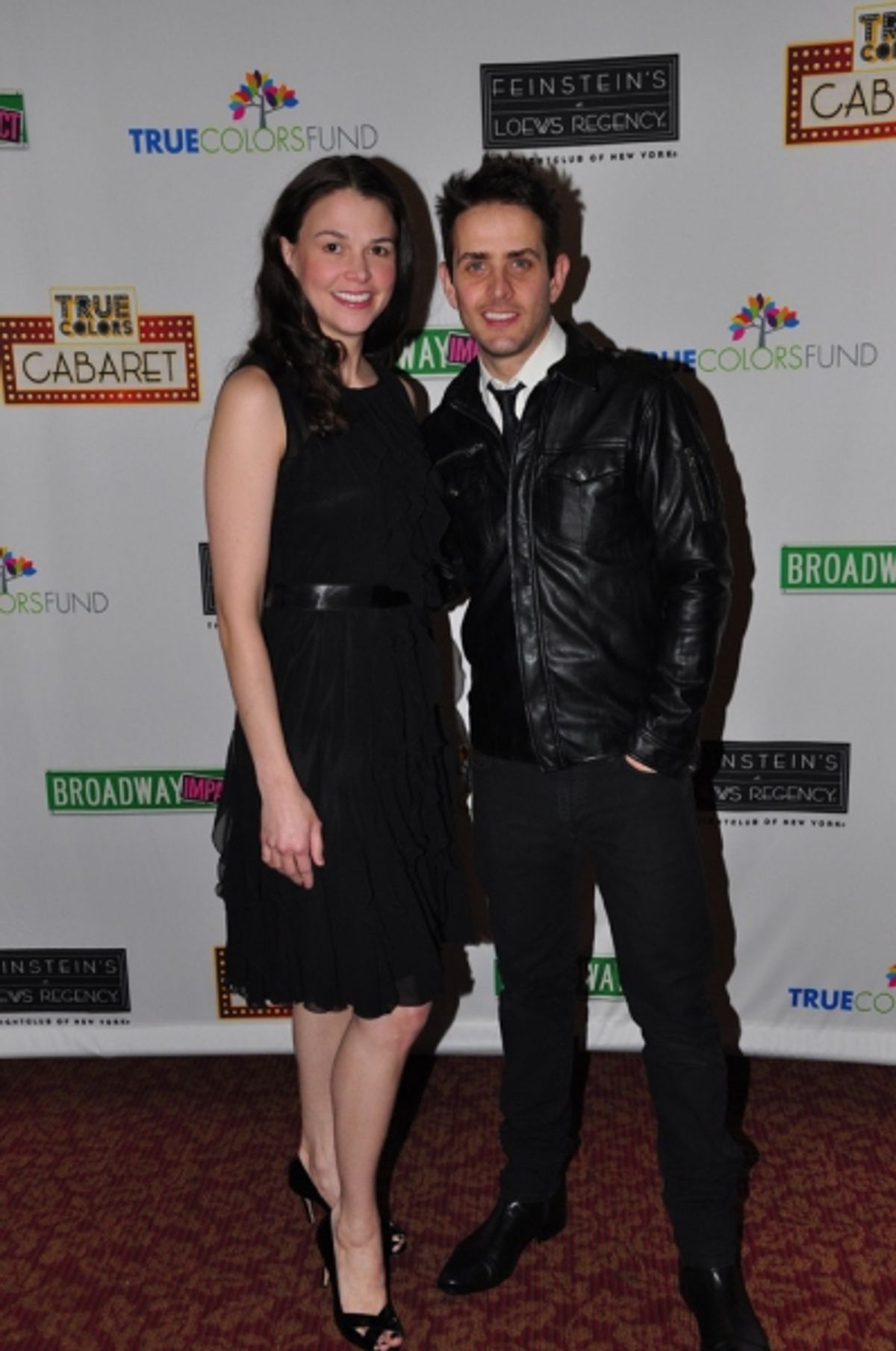Sutton Foster, Joey McIntyre at 