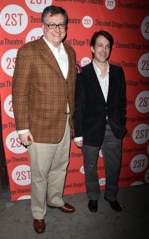 Douglas Carter Beane and Lewis Finn @ BroadwayWorld Douglas Carter Beane and Lewis Finn Photo