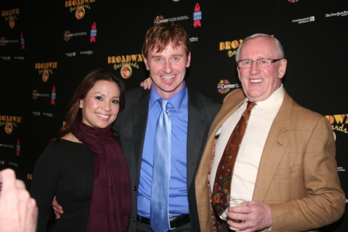Lea Salonga, Rob Barletta and Len Cariou at 