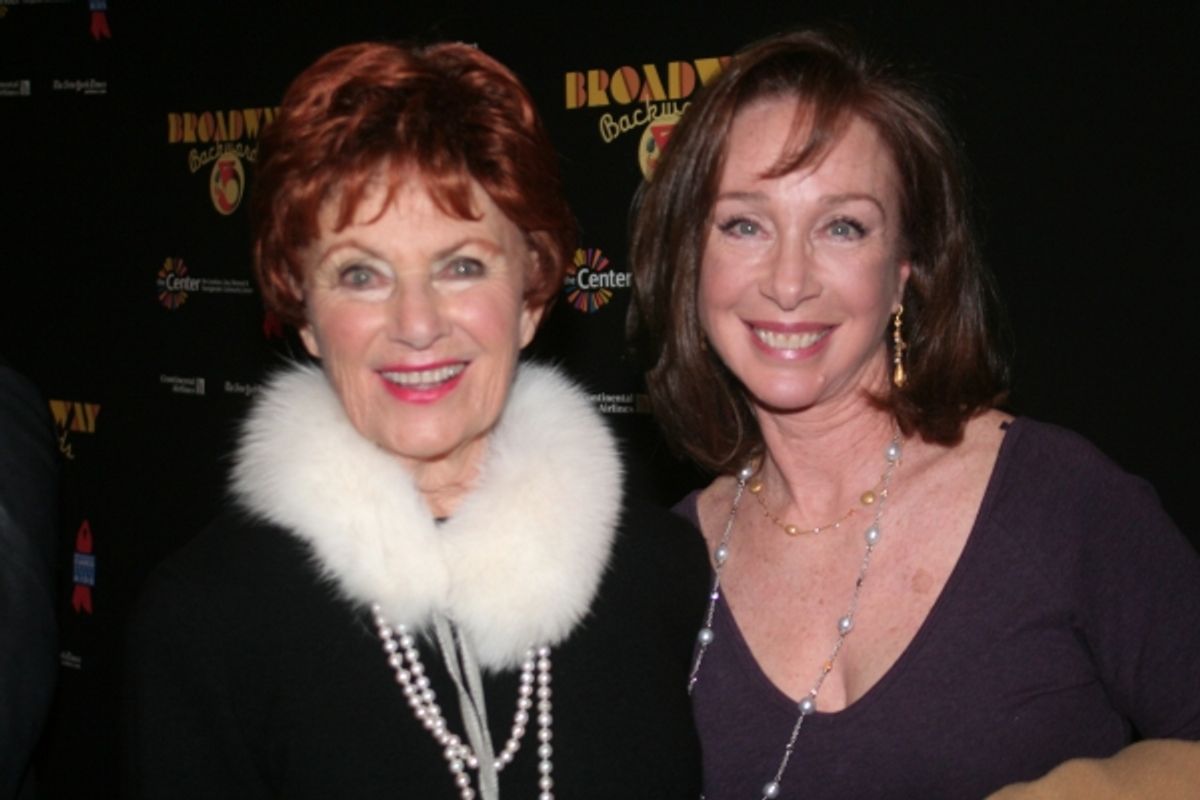 Marion Ross and Sachi Parker at 