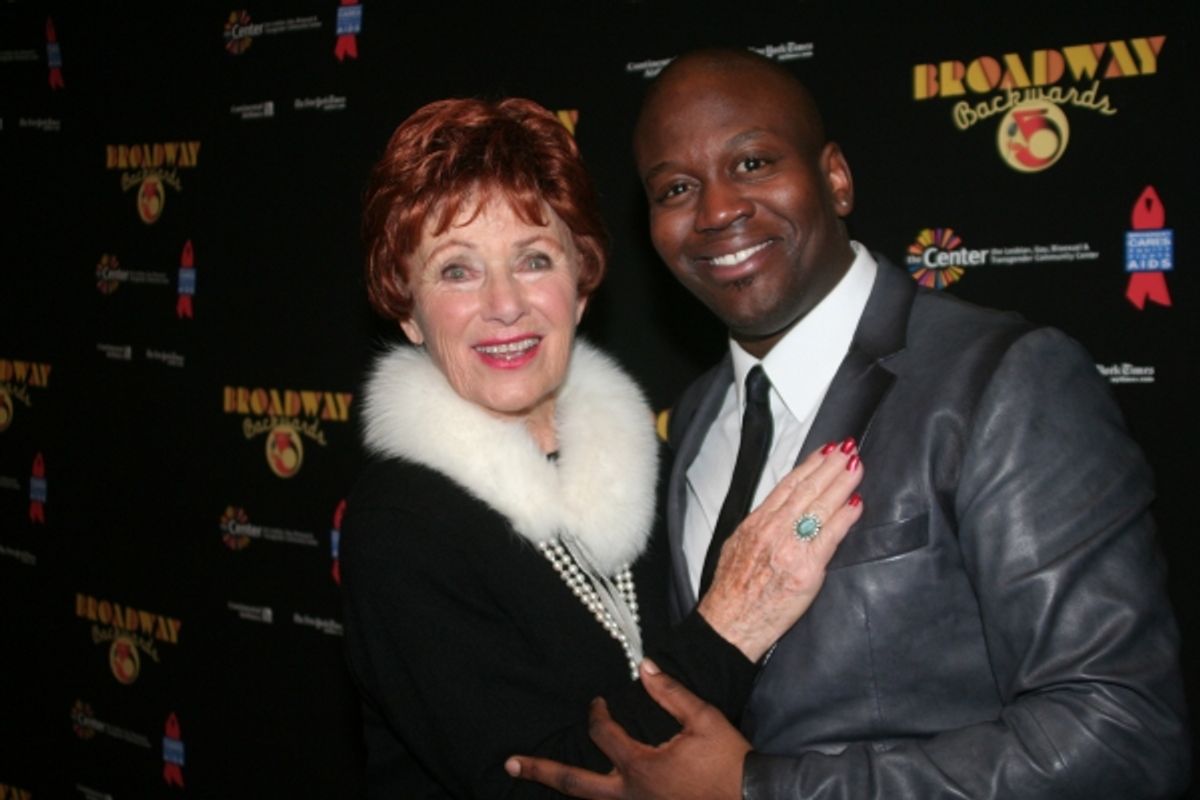 Marion Ross and Tituss Burgess at 