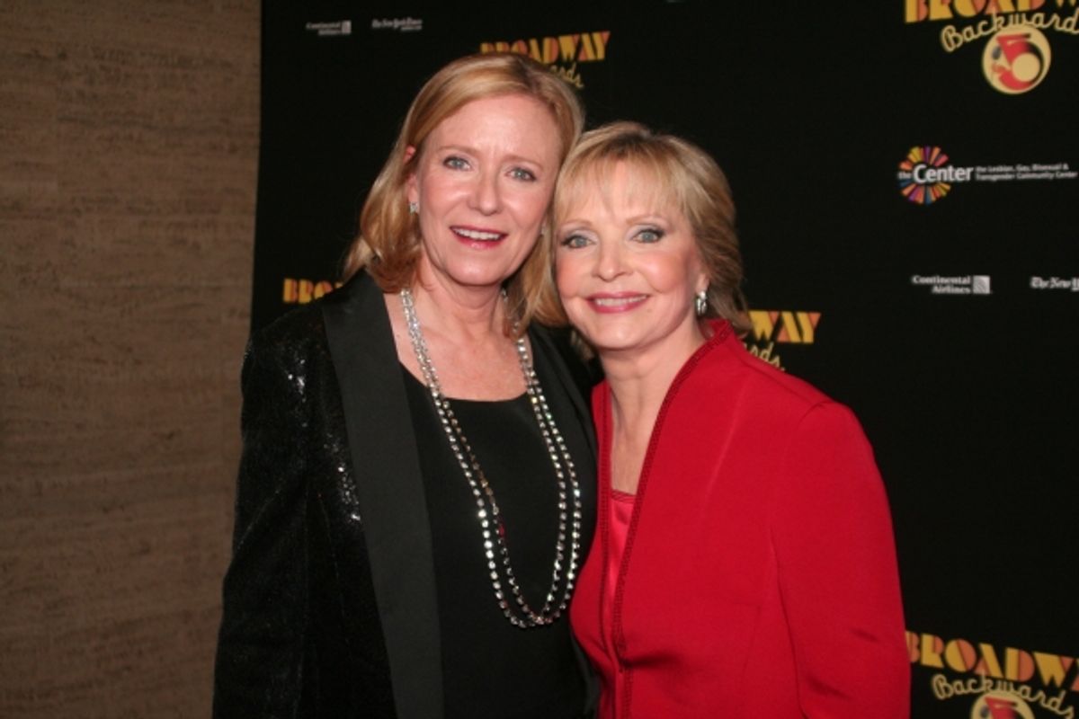 Eve Plumb and Florence Henderson (Host) at 