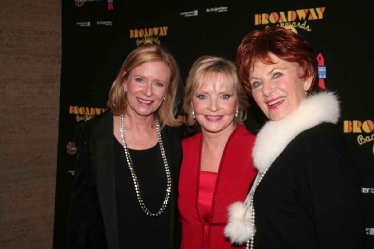 Eve Plumb, Florence Henderson and Marion Ross at 