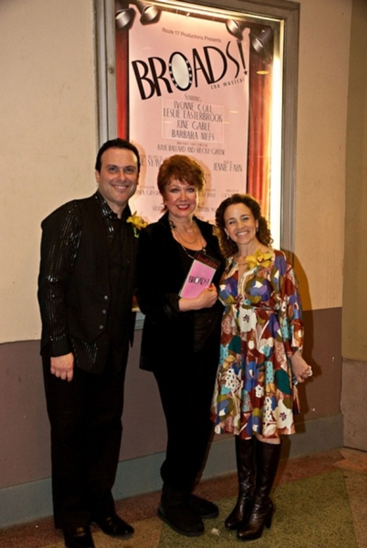 Joe Symon, Jennie Fahn and Donna McKechnie at 