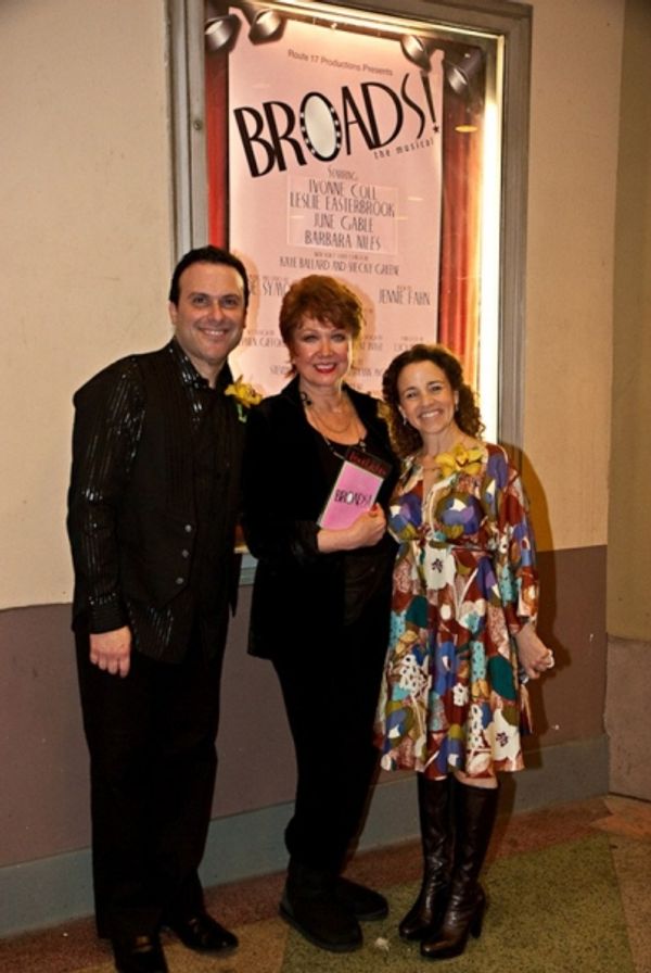 Joe Symon, Jennie Fahn and Donna McKechnie Photo