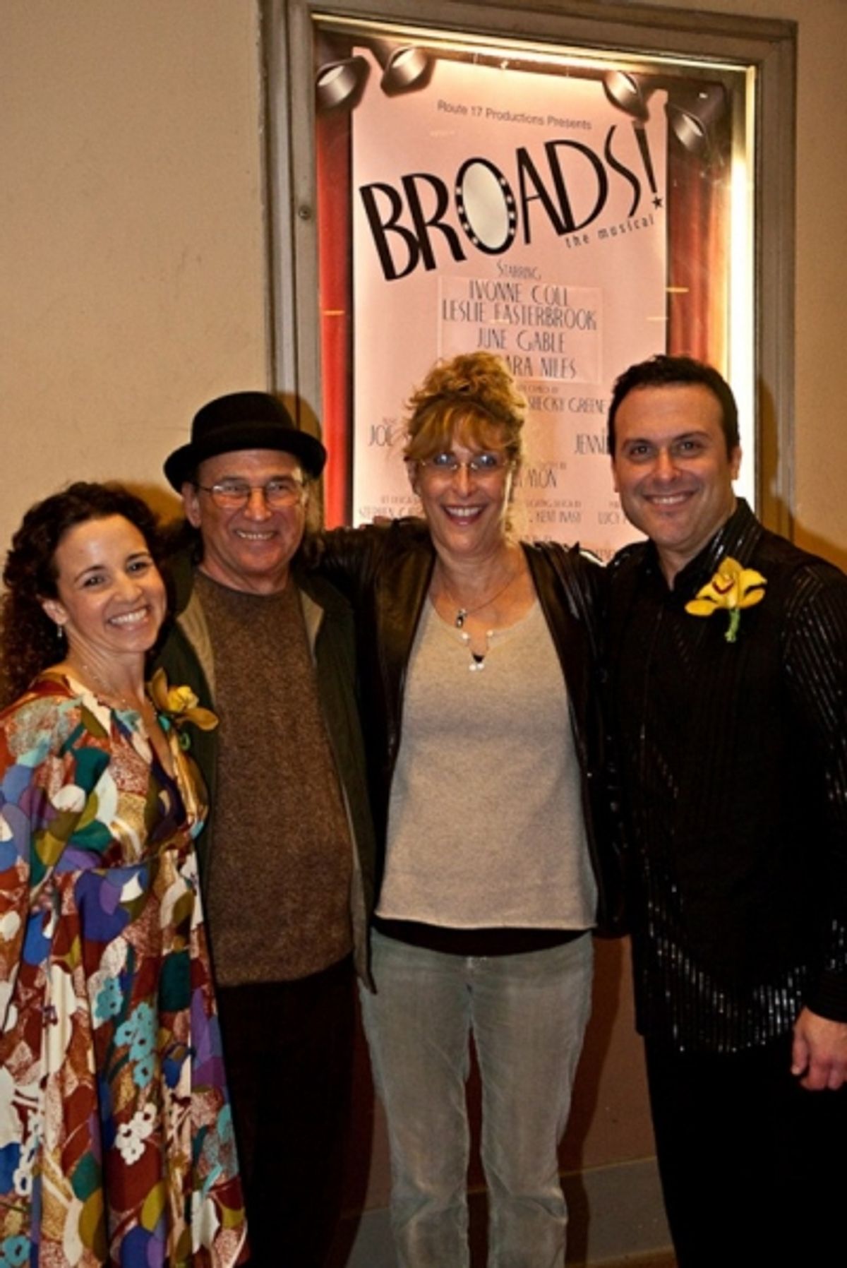 Jennie Fahn, Joel Zwick, Candice Zwick, Joe Symon at 