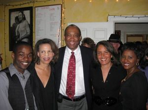 Lorenz Arnell, Ifa Bayeza, Michael Hill, Suzanne Malveaux and Karen Malina White @ BroadwayWorld Lorenz Arnell, Ifa Bayeza, Michael Hill, Suzanne Malveaux and Karen Malina White Photo