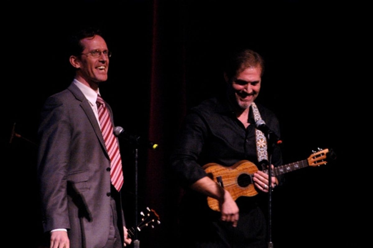 Jeffry Denman and Marc Kudisch at 