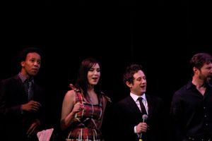 Performer, Melinda Sullivan, Christopher Fitzgerald, Ron Bohmer Photo