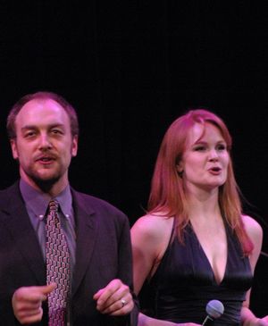 Alexander Gemignani and Kate Baldwin Photo