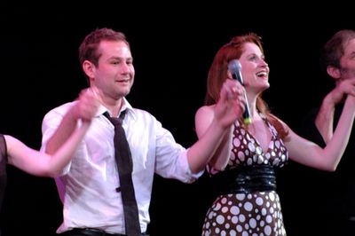 Chad Kimball and Christiane Noll Photo