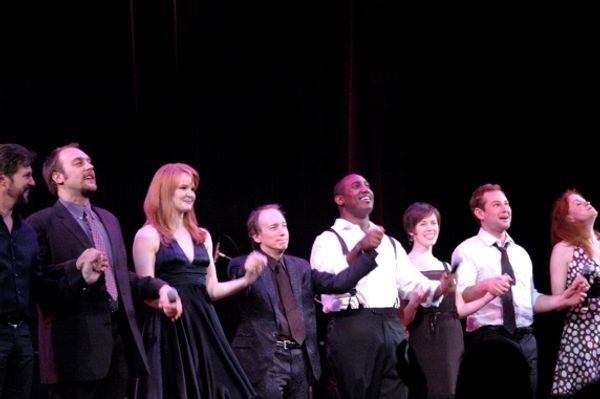 Alexander Gemignani, Kate Baldwin, Scott Sigel (Creator, Writer and Host of tonight s Photo