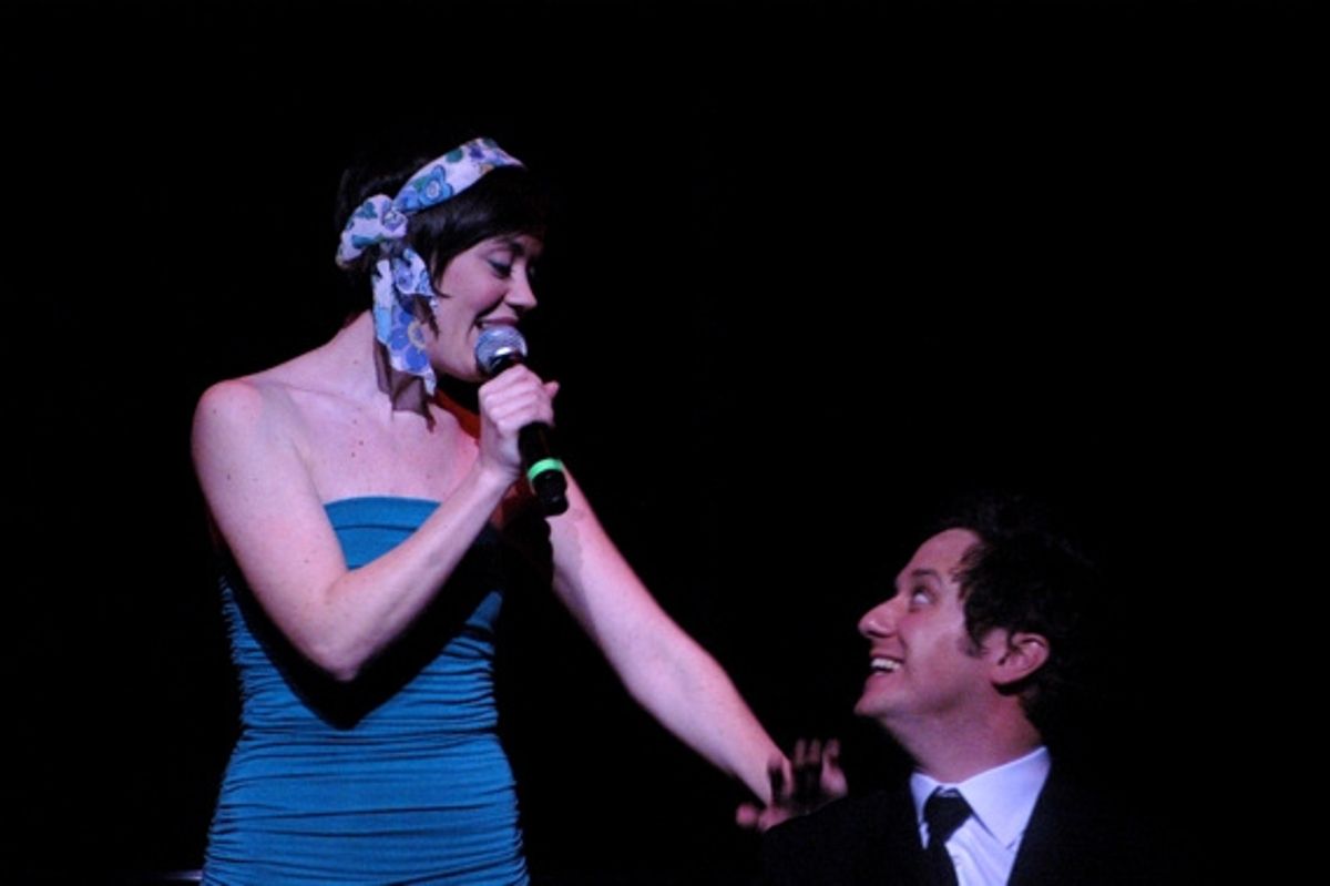 Carole Bufford and Christopher Fitzgerald at 