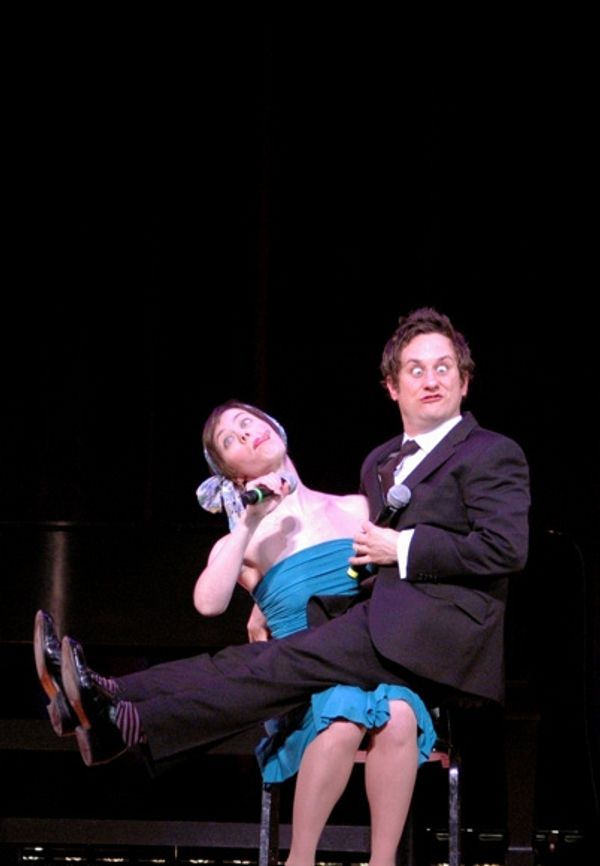 Carole Bufford and Christopher Fitzgerald Photo