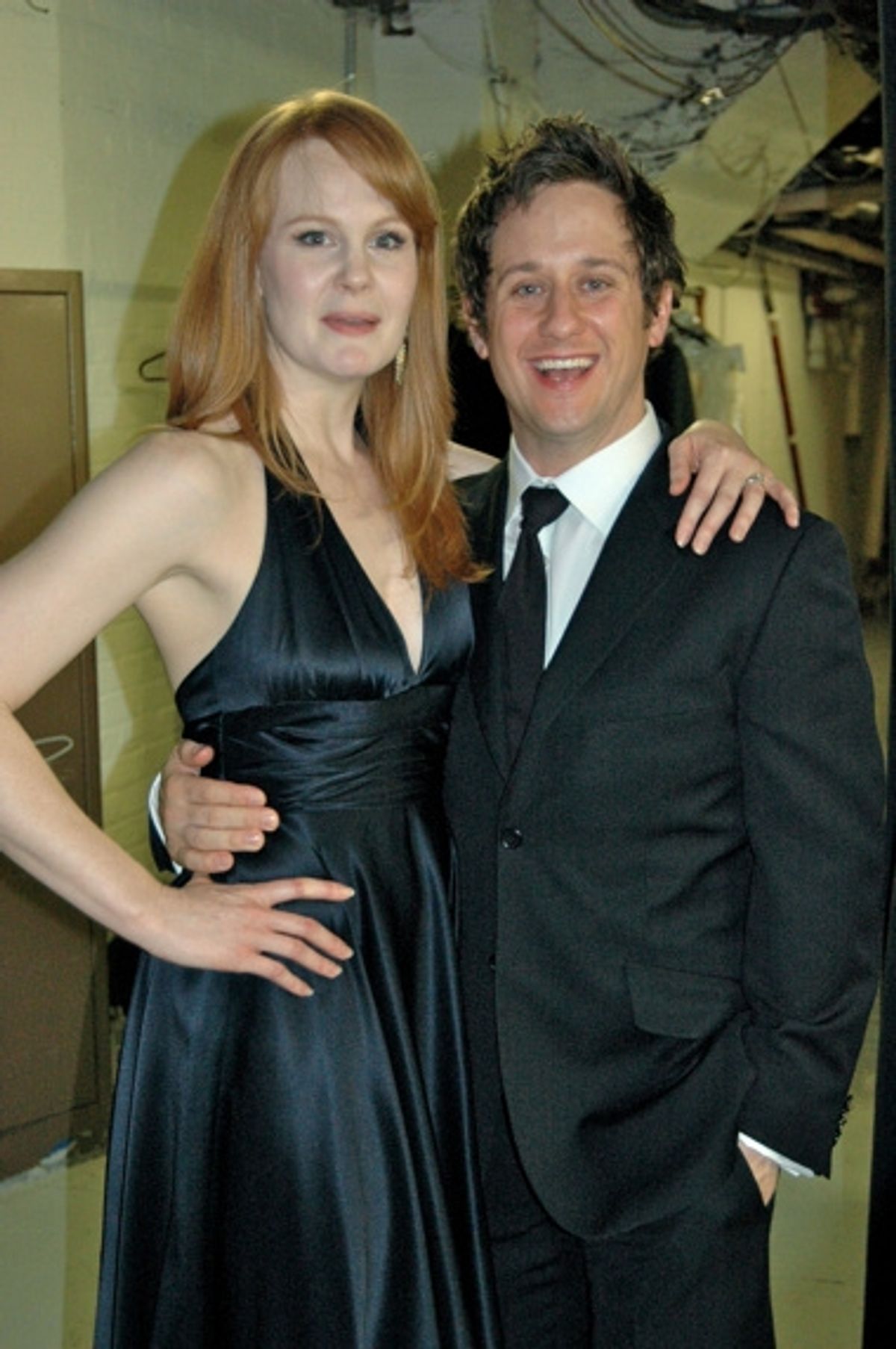 Kate Baldwin and Christopher Fitzgerald at 