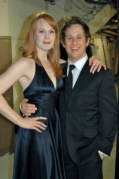 Kate Baldwin and Christopher Fitzgerald Photo