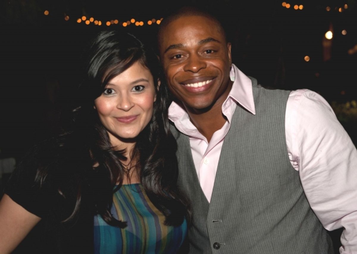 Romi Dames and Kareem Grimes at 