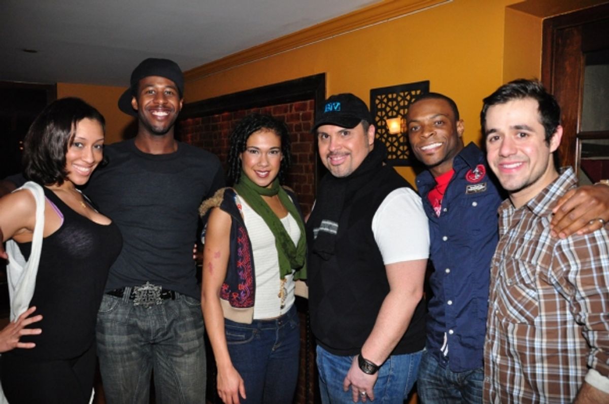 Jennifer Locke, Marcus Paul James, Rose Lani Fiedelman, Eliseo Roman, Rickey Tripp, Noah Rivera at 