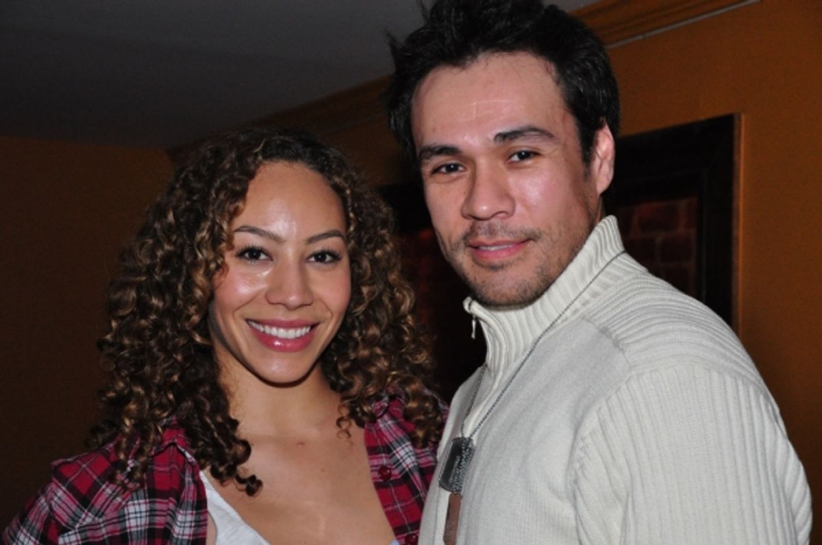 Afra Hines, Michael Balderrama at 