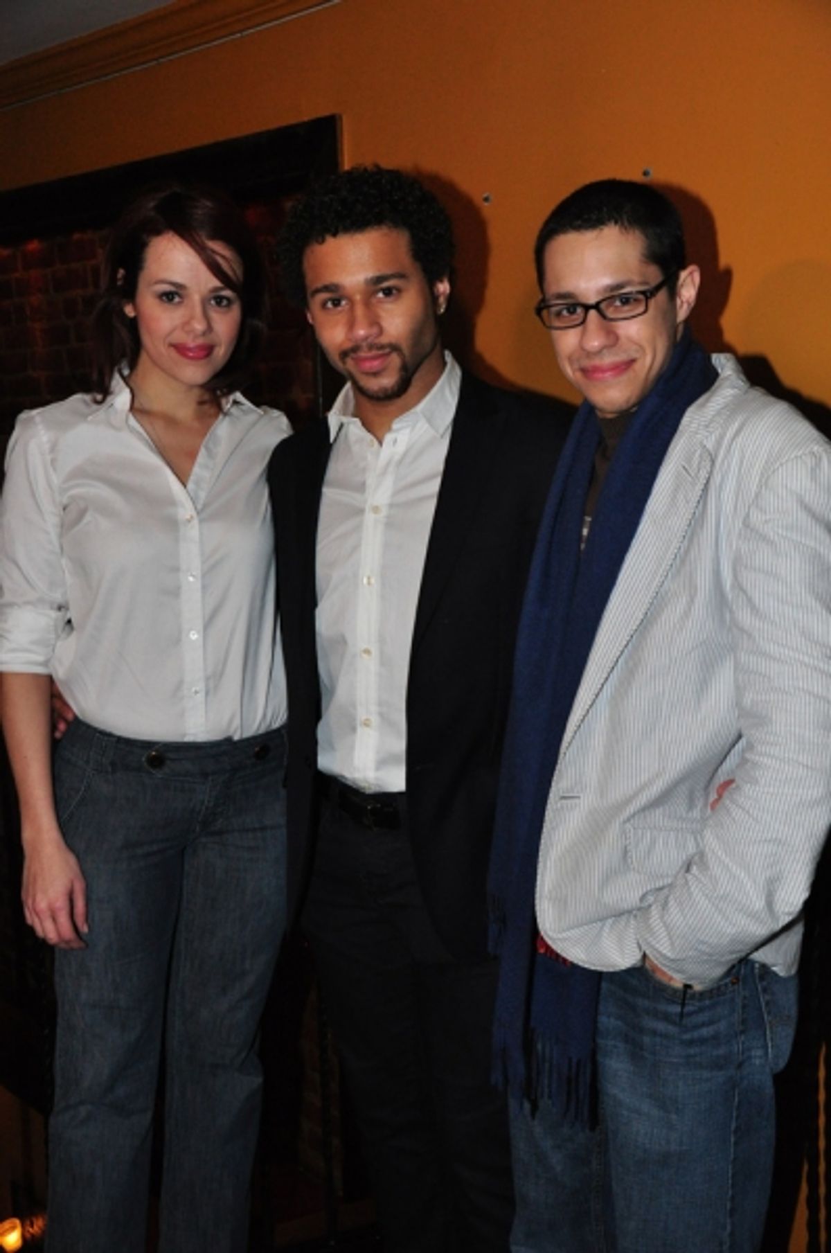 Janet Dacal, Corbin Bleu, David Del Rio at 
