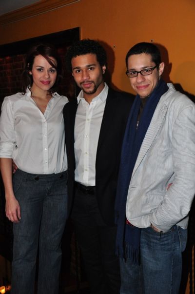 Janet Dacal, Corbin Bleu, David Del Rio Photo