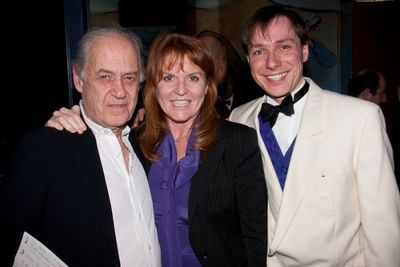 John Standing, Duchess of York Sarah Ferguson, and Stuart Barr Photo