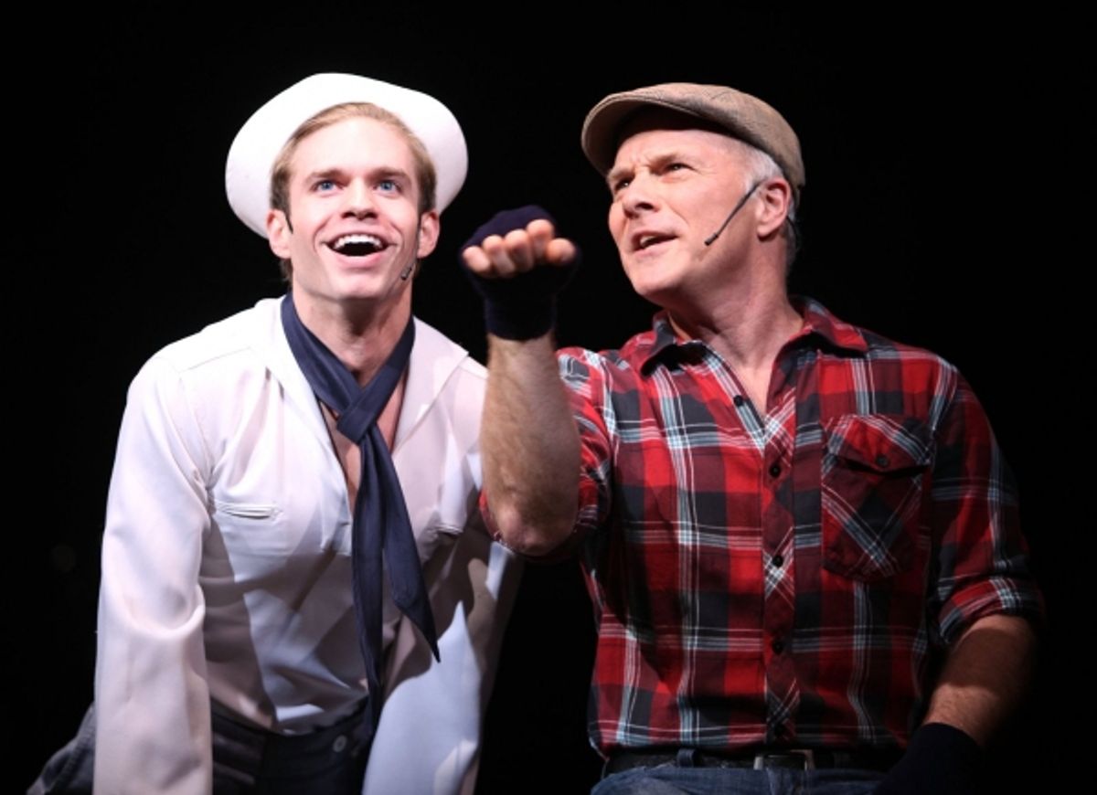 Hunter Ryan Herdlicka & Dan Butler ('Come Up To My Place' - ON THE TOWN) at 