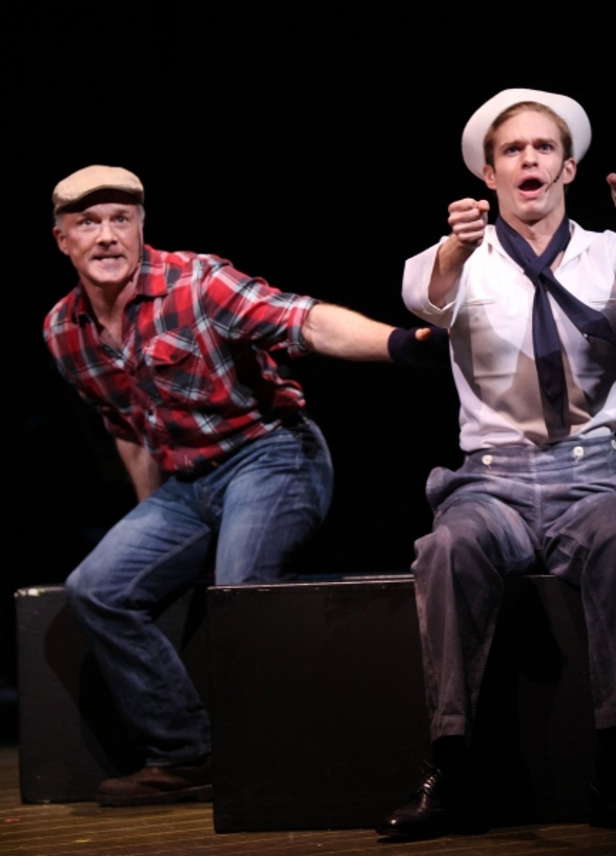 Hunter Ryan Herdlicka & Dan Butler ('Come Up To My Place' - ON THE TOWN) at 