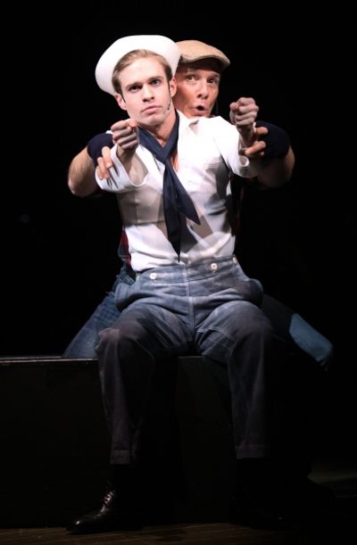 Hunter Ryan Herdlicka & Dan Butler ("Come Up To My Place" - ON THE TOWN) Photo