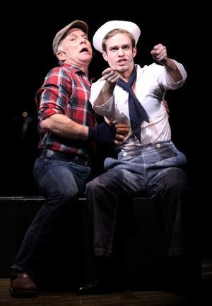 Hunter Ryan Herdlicka & Dan Butler ("Come Up To My Place" - ON THE TOWN) Photo