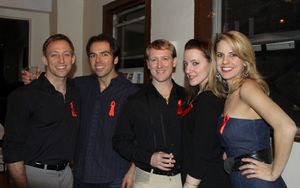 Nathaniel Shaw, Nick Dalton, David Strobbe, Abby Mueller, Stephanie Youell Binetti
@ BroadwayWorld Nathaniel Shaw, Nick Dalton, David Strobbe, Abby Mueller, Stephanie Youell Binetti
Photo