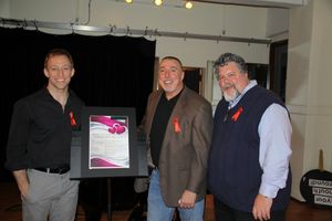 Nathaniel Shaw, Barry Harman, Keith Herrmann @ BroadwayWorld Nathaniel Shaw, Barry Harman, Keith Herrmann Photo