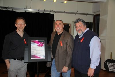 Nathaniel Shaw, Barry Harman, Keith Herrmann Photo